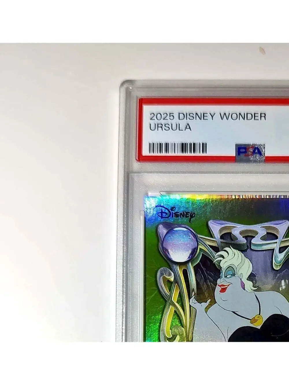 Ursula 2025 Topps Disney Wonder #176 Card The Little Mermaid PSA 7